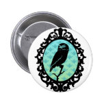 Ornated a encadré le hibou pin's avec agrafe