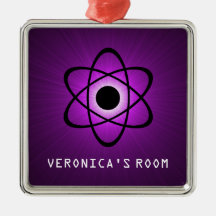 Ornement atomique ringard de cintre de porte, pour