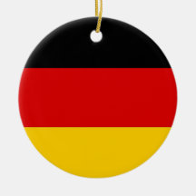 Ornement avec le drapeau de l'Allemagne