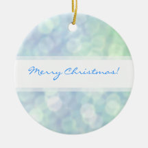 Ornement bleu de Noël d'étincelles mates molles
