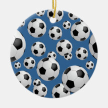 Ornement de ballons de football du football