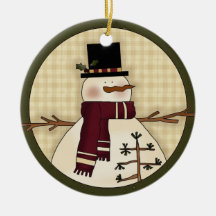 Ornement de bonhomme de neige