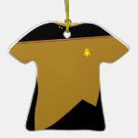 Ornement de chemise d'or de MoonBase