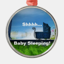 Ornement de cintre de porte de sommeil de bébé