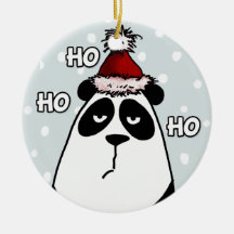 ornement de cirle - ho ho panda