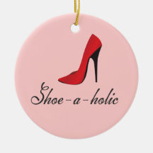 Ornement de Fashionista de Chaussure-un-holic