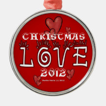 Ornement de l'amour 2012 de Noël