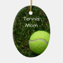 Ornement de maman de tennis