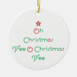 Ornement de Noël d'arbre de Noël d'O