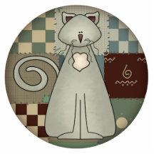 Ornement de Noël de chat Photo En Relief