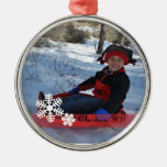 Ornement de Noël de flocon de neige
