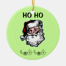 Ornement de Noël de Père Noël Ho Ho
