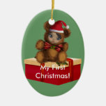 Ornement de Noël de Shae d'ours de bébé