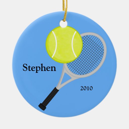 Ornement de Noël de tennis
