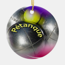Ornement de Petanque