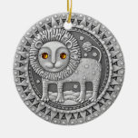 Ornement de pièce de monnaie de Lion