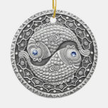 Ornement de pièce de monnaie de Poissons