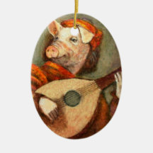Ornement de porc de Rennaissance