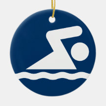 Ornement de symbole de bain