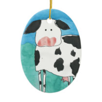 Ornement de vache ornements