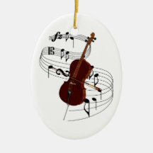 Ornement de violoncelle