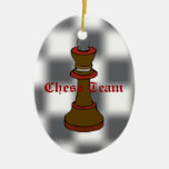 Ornement d'équipe d'échecs ou de club d'échecs