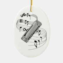 Ornement d'harmonica