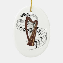 Ornement d'harpe