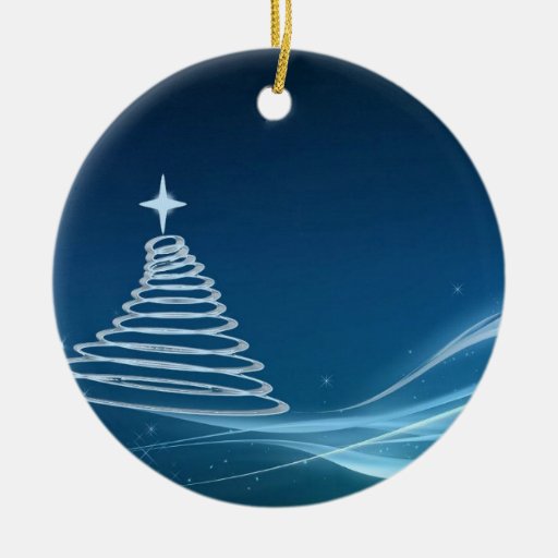 ornement en spirale d'arbre de Noël