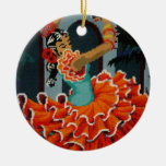 Ornement espagnol de danseur de flamenco