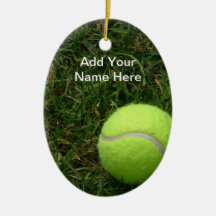 Ornement fait sur commande de tennis
