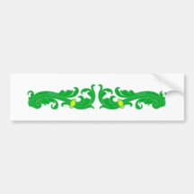 Ornement feuille leaf autocollant pour voiture
