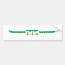 Ornement feuille leaf autocollant pour voiture