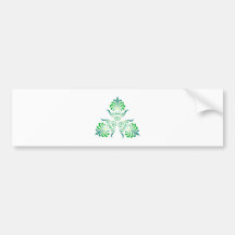 Ornement feuille leaf autocollant pour voiture