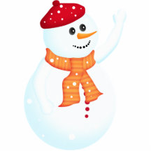 Ornement heureux de vacances de bonhomme de neige photos en relief