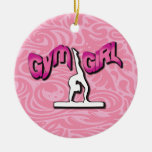 Ornement mignon de gymnastique