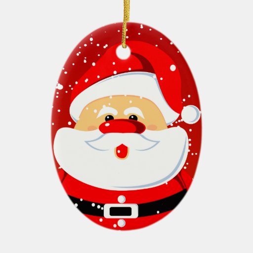 Ornement mignon de Noël du père noël