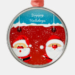 Ornement mignon de Noël du père noël