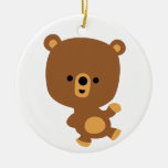 Ornement mignon d'ours de "bon Vibe" de bande dess ornements