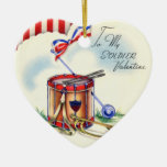 Ornement militaire vintage de Valentine