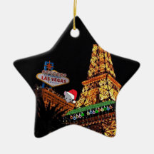 Ornement minuscule de souris de Las Vegas de Joyeu