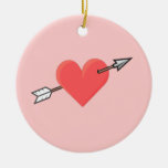 Ornement percé de coeur