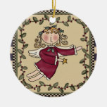 Ornement personnalisé de Noël d'ange