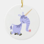 Ornement peu commun mignon de licorne de bande des ornements