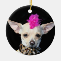 Ornement punk de chiwawa