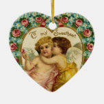 Ornement vintage de Valentine