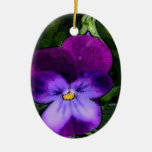 Ornement violet d'anniversaire