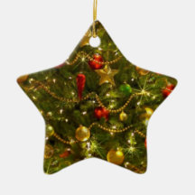 ornements d'étoile de Noël