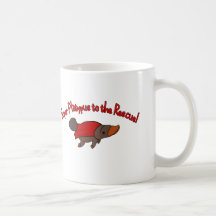 Ornithorynque superbe mug à café