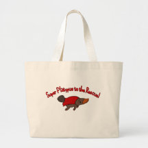 Ornithorynque superbe sacs en toile